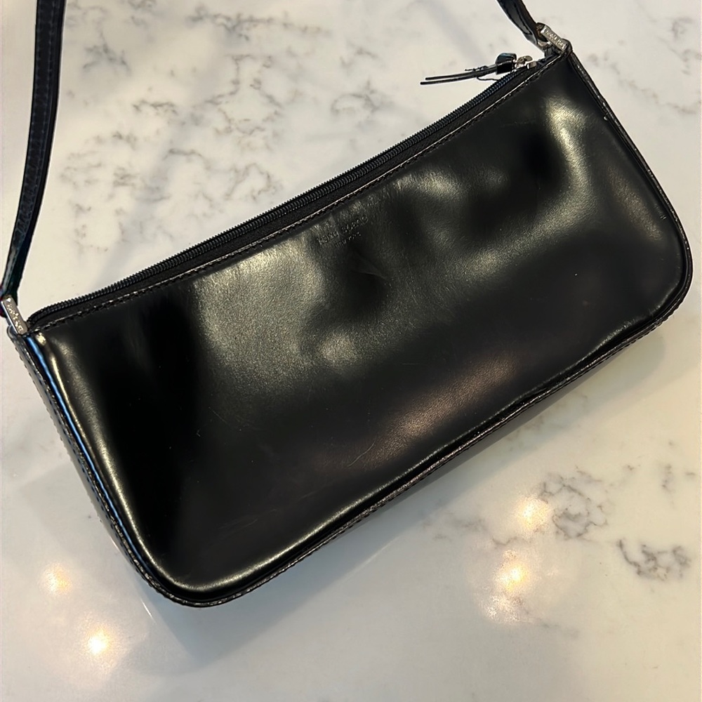 Like new - Kate spade black leather small bag